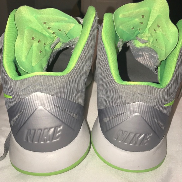 neon green basketball shoes